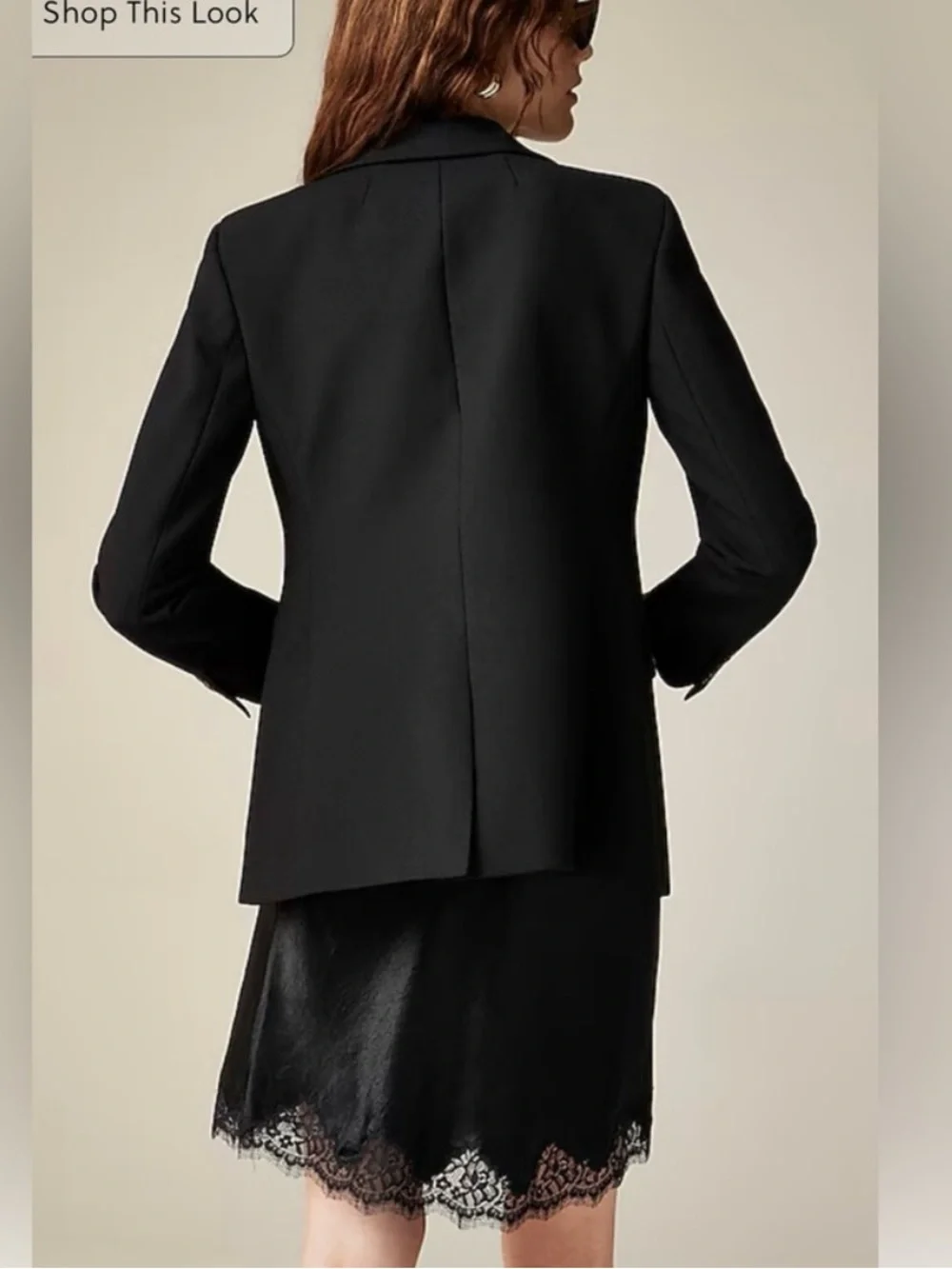 J.Crew Madelyn blazer in four-season stretch NWT Size 18 Black $258 Women’s